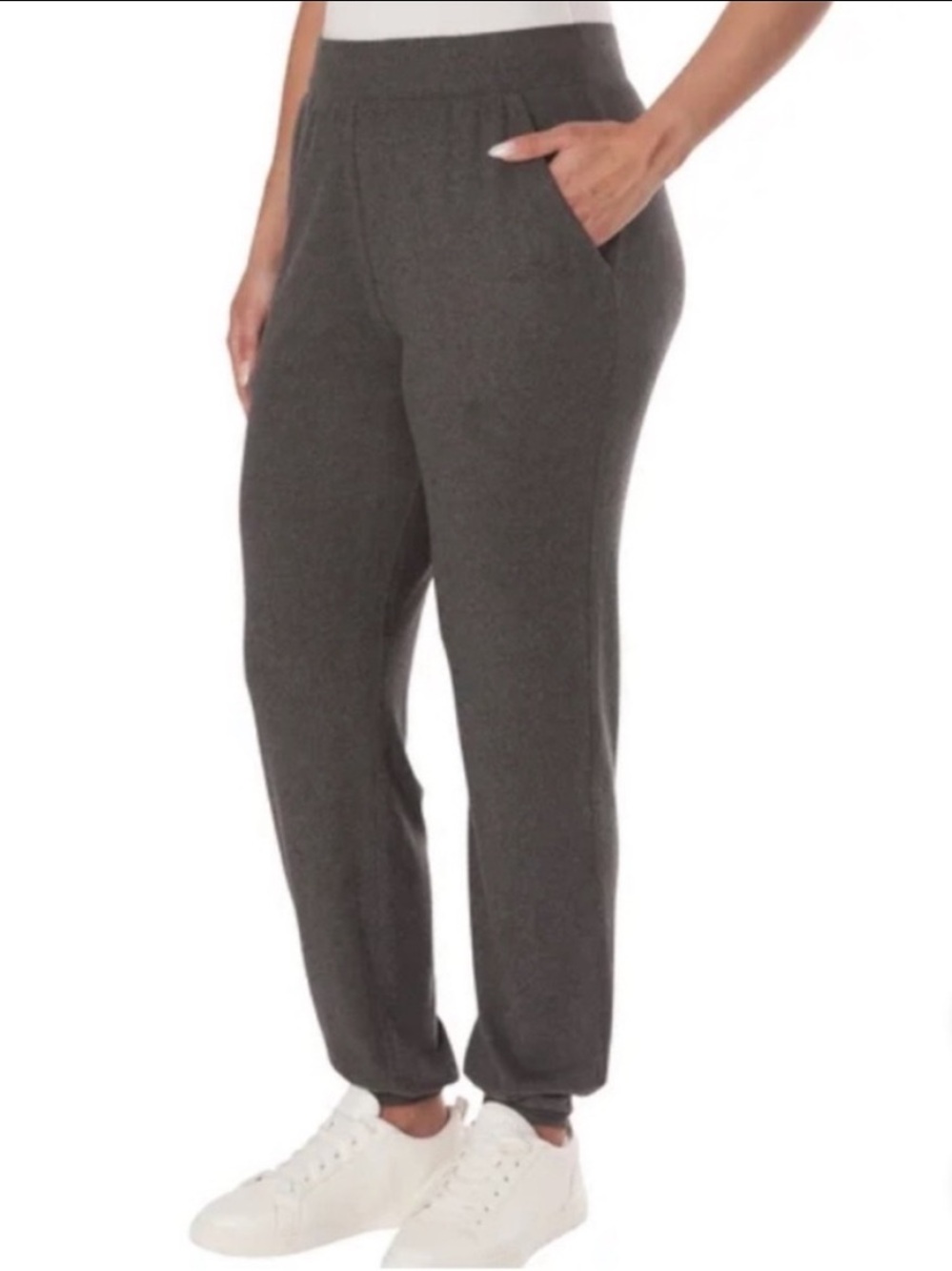 Lazypants Hacci Knit Joggers Dark Grey Size Small
